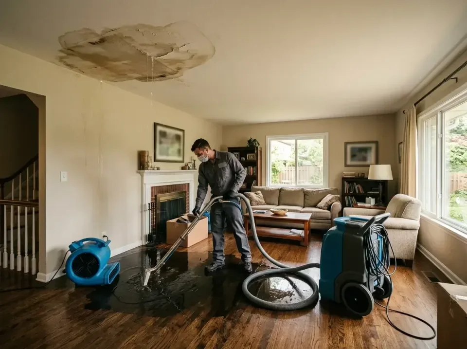 attic-pipe-burst-ceiling-drip-008 — frequently asked questions, Water Damage Restoration & Carpet Care in Hampton Bays, NY
